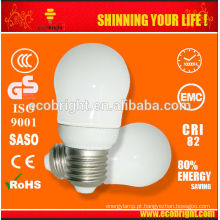 5W pera Mini Super economia de energia lâmpada 10000H CE qualidade